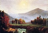 Morning Mist Rising, Plymouth, New Hampshire by Thomas Cole